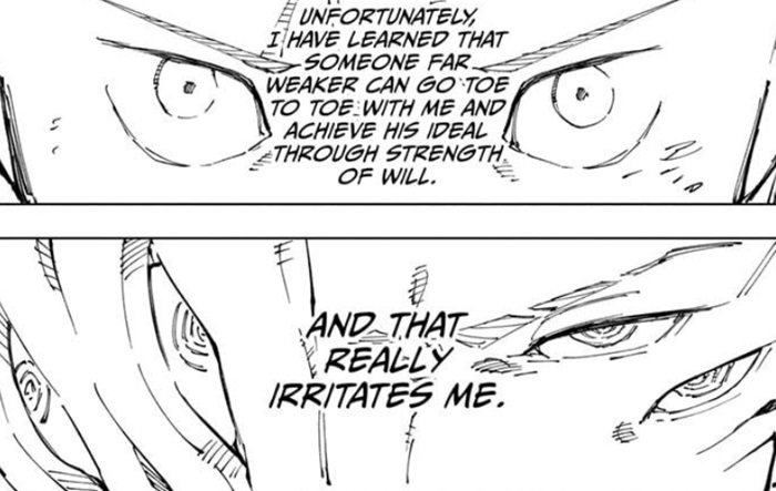 Sukuna on why Itadori irritates him