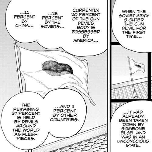 Makima explains what happened to the Gun Devil in Chainsaw Man